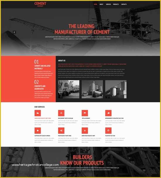 Industrial Responsive Website Templates Free Download Of 50 Best Industrial Website Templates Free & Premium