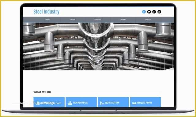 Industrial Responsive Website Templates Free Download Of 50 Free Responsive Website Templates Built with Bootstrap