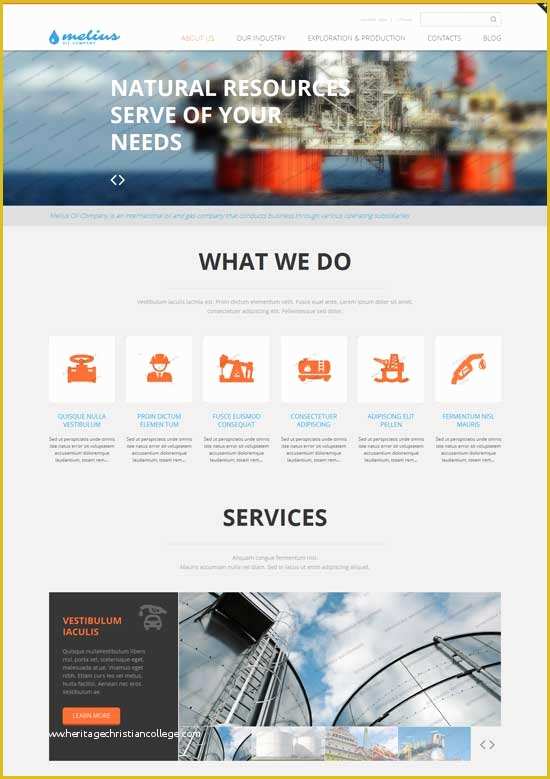 Industrial Responsive Website Templates Free Download Of 80 Best Industrial Website Templates Free &amp; Premium