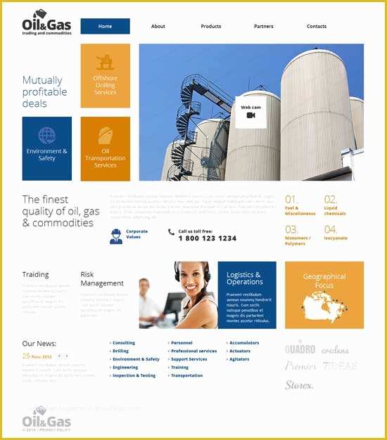 Industrial Responsive Website Templates Free Download Of 80 Best Industrial Website Templates Free & Premium