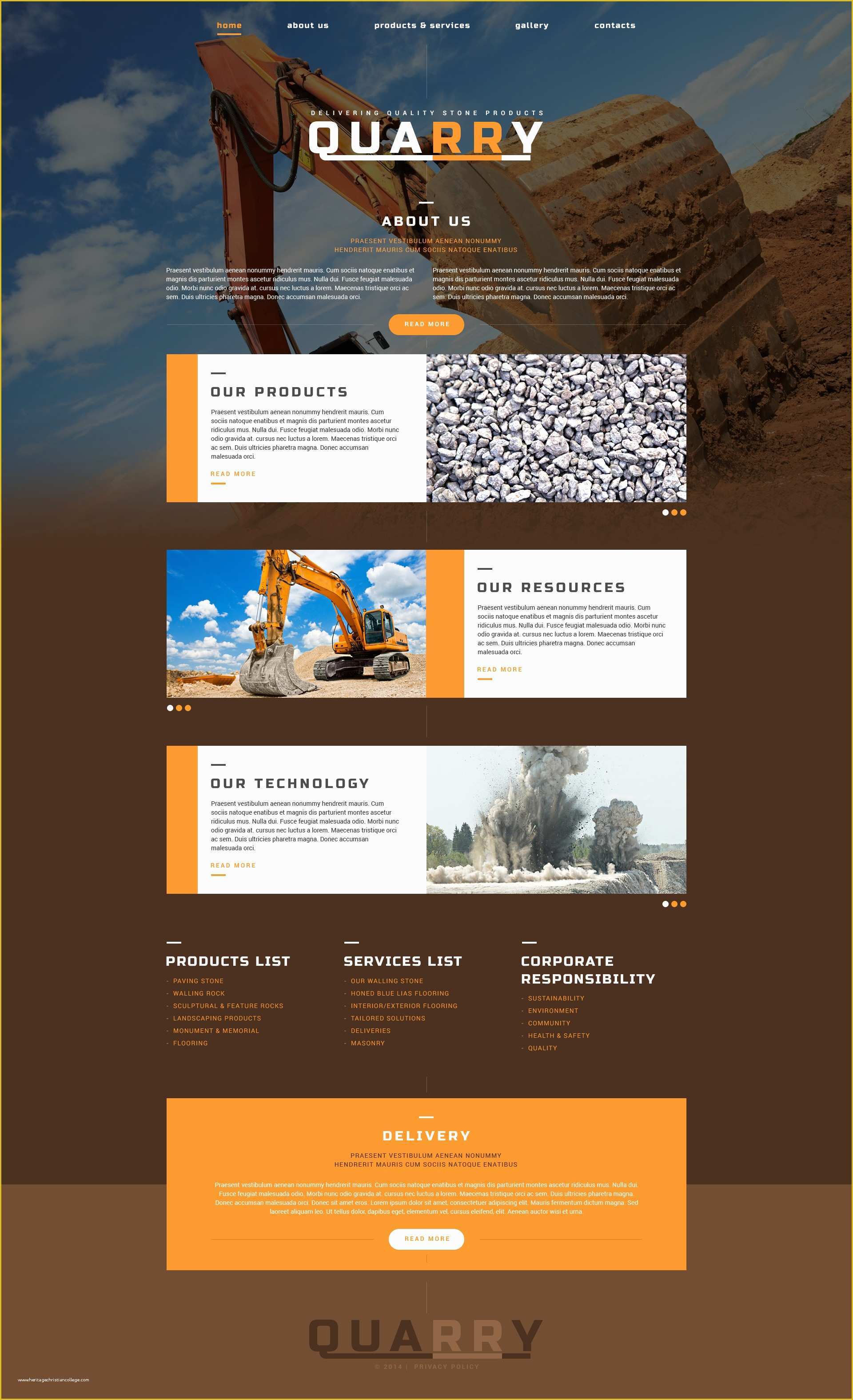 Industrial Responsive Website Templates Free Download Of Industrial Responsive Website Template