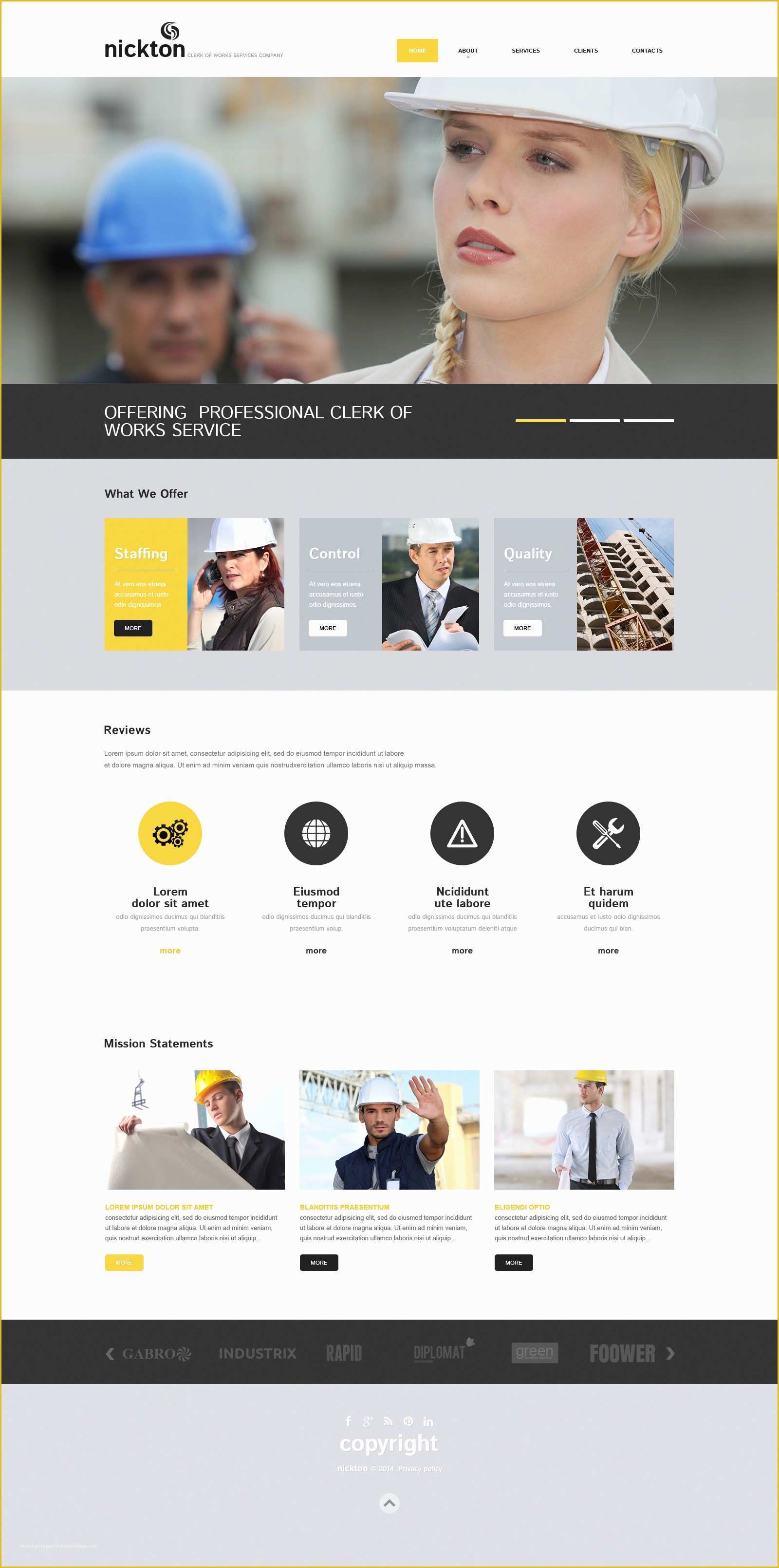 Industrial Responsive Website Templates Free Download Of Industrial Responsive Website Template