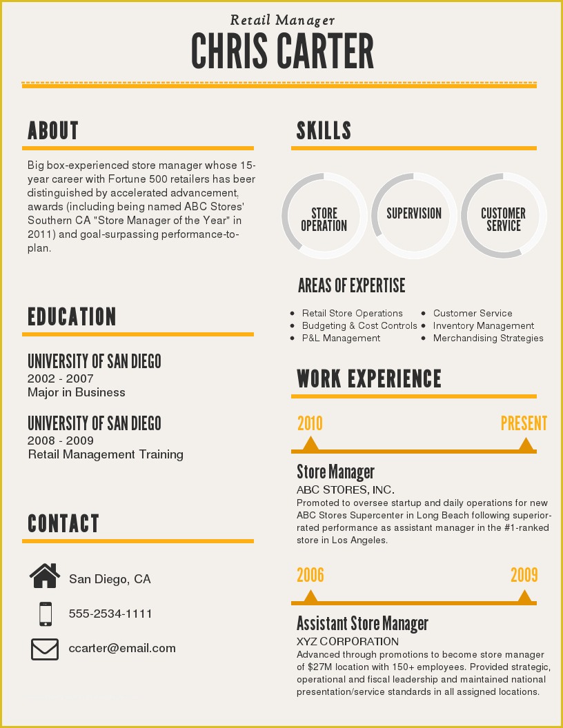 Infographic Resume Template Free Of Infographic Resume Template Venngage