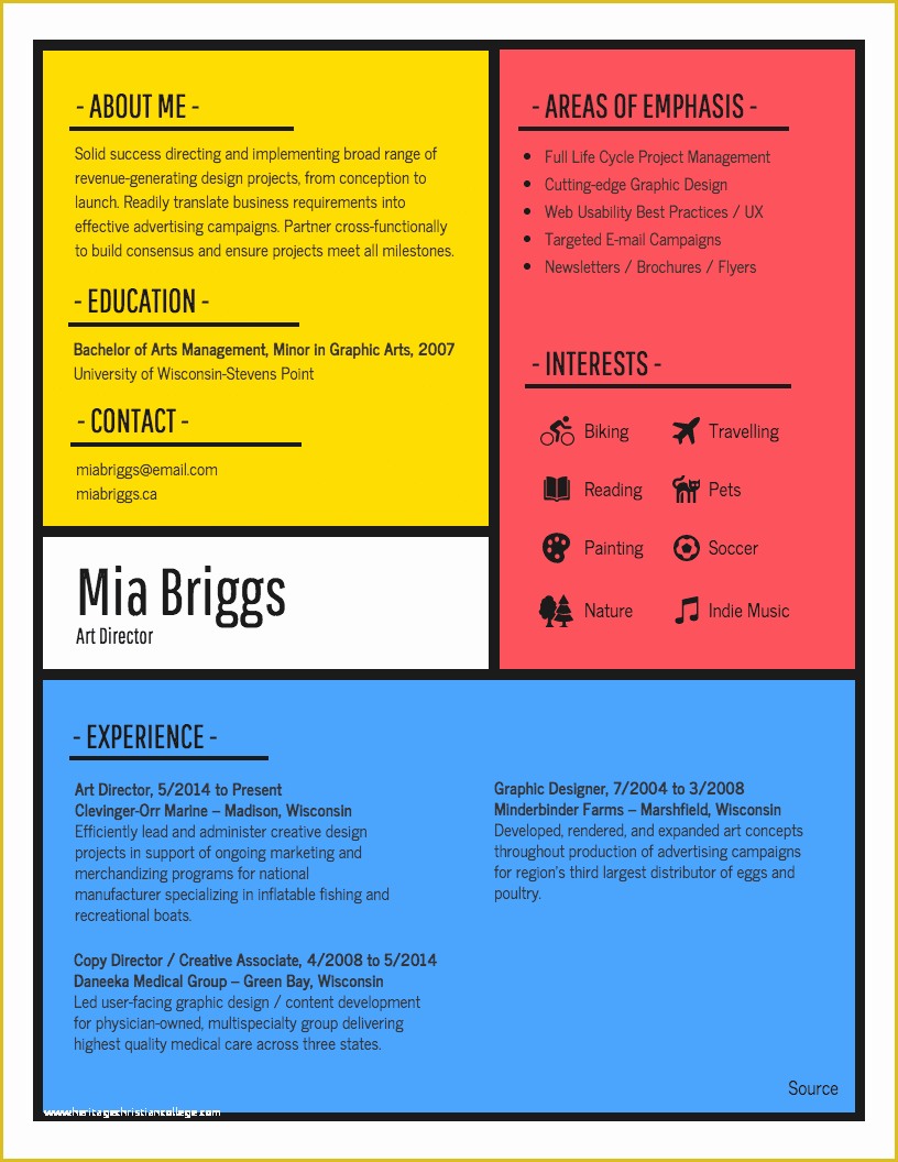 Infographic Resume Template Free Of Infographic Resume Template Venngage