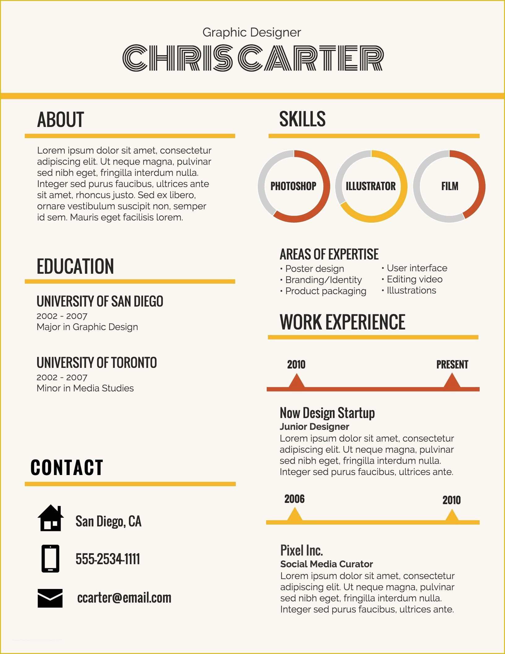 Infographic Resume Template Word Free Download Of Great Infographic Resume Template Download Free