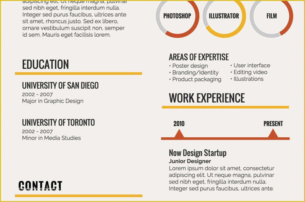 Infographic Resume Template Word Free Download Of Resume and Template 63 Marvelous Free Infographic Resume