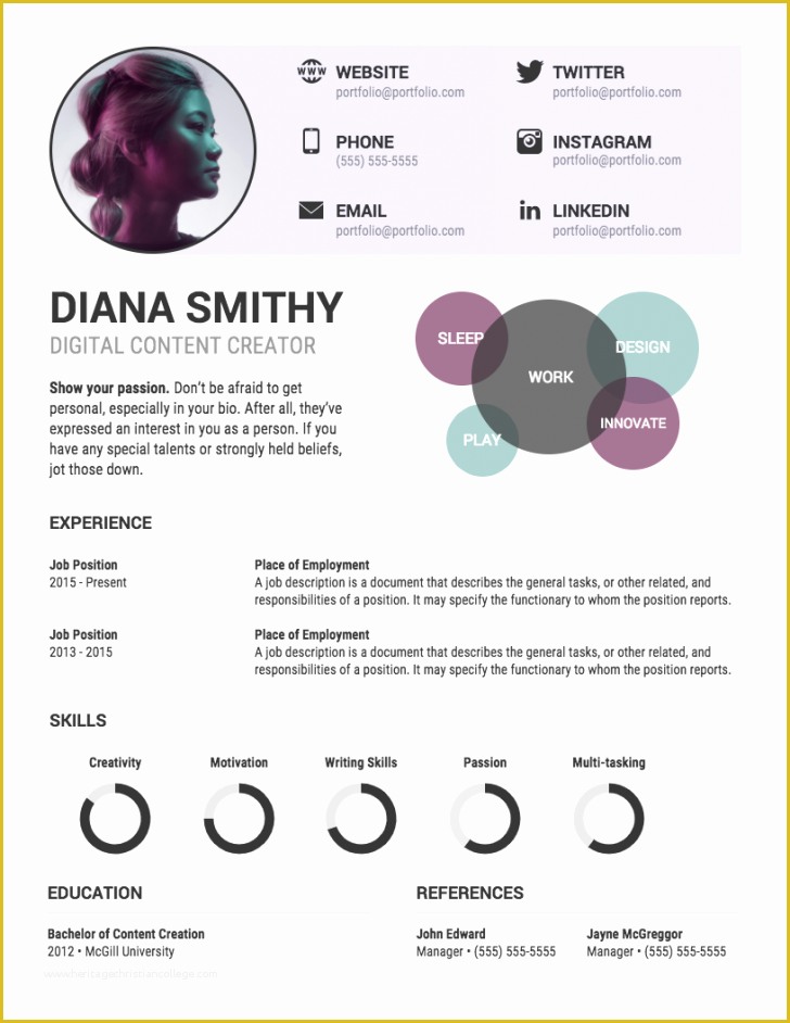 Infographic Resume Template Word Free Download Of Resume Template 41 Infographic Resume Template Free