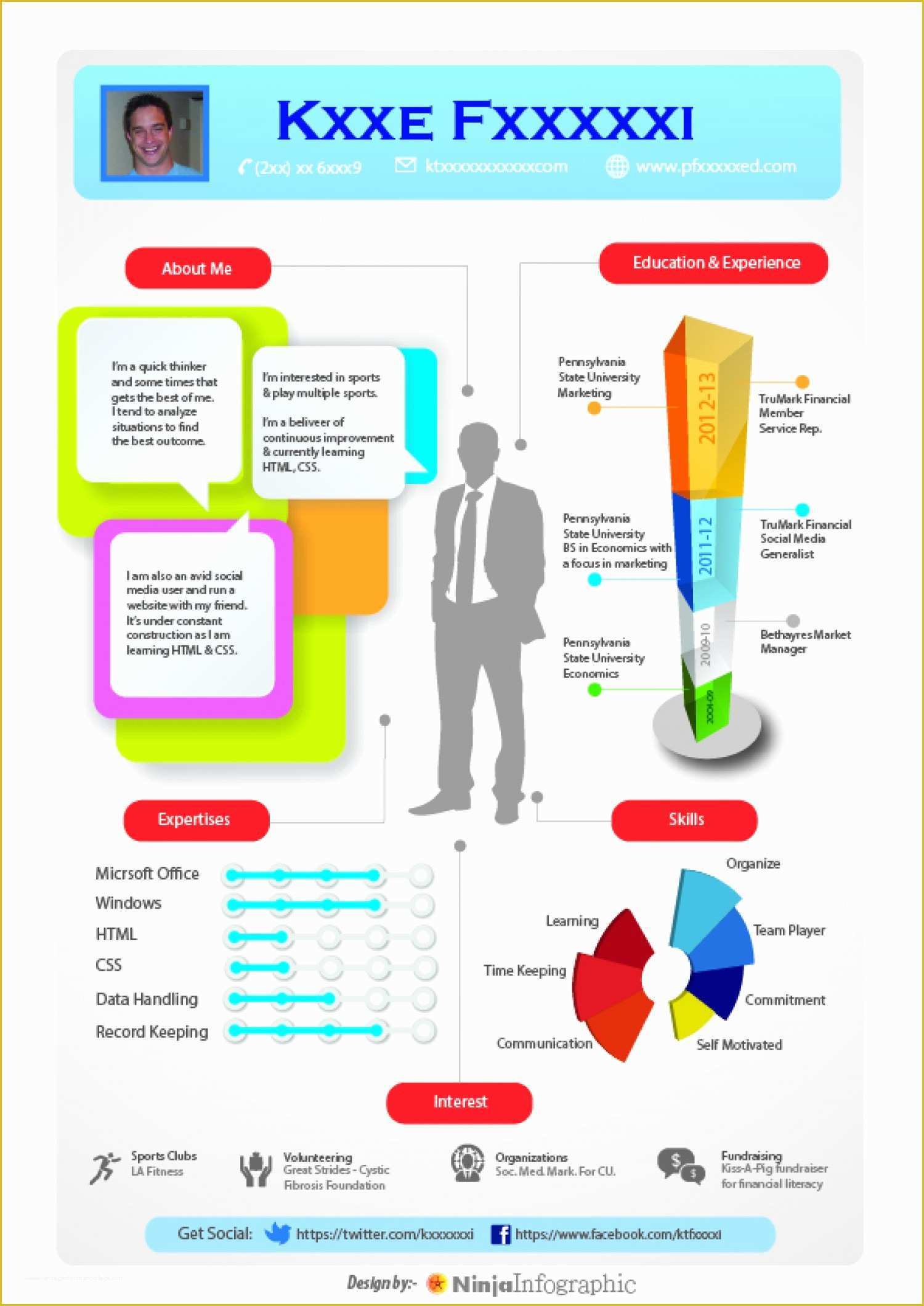 Infographic Resume Template Word Free Download Of Unusual Infographic Resumemplate Microsoft Word Cv Resume