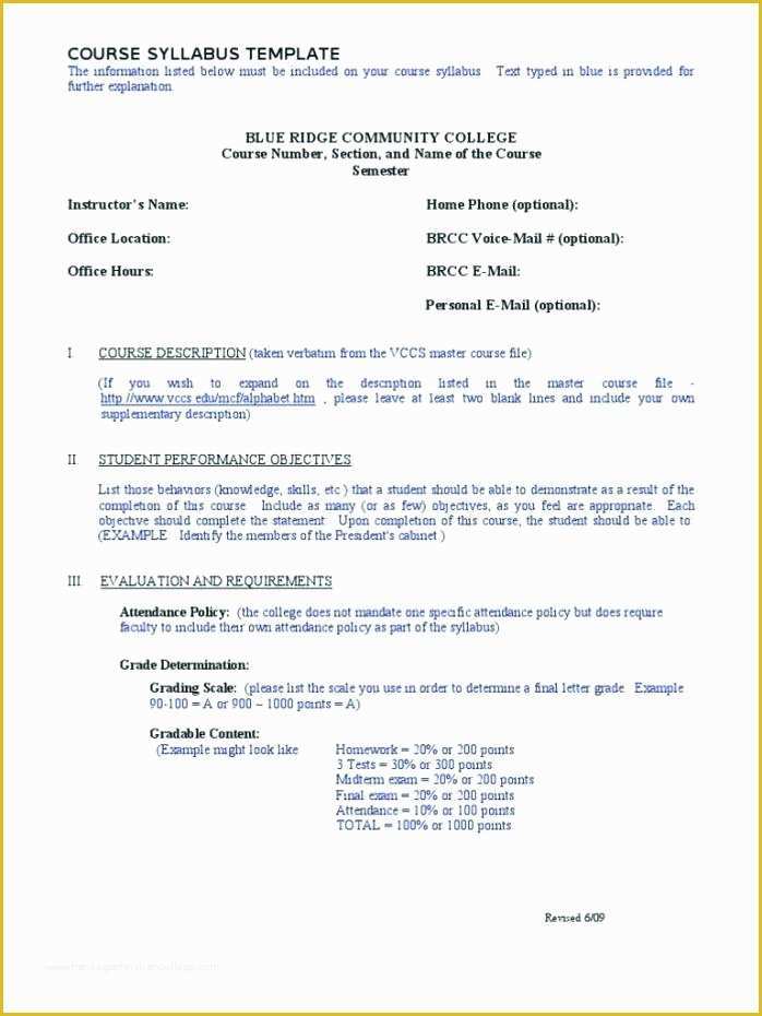 Infographic Syllabus Template Free Of New Teacher Syllabus Template Class Middle School Law Free