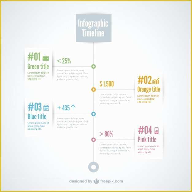 Infographic Template Free Download Of Infographic Timeline Template Vector