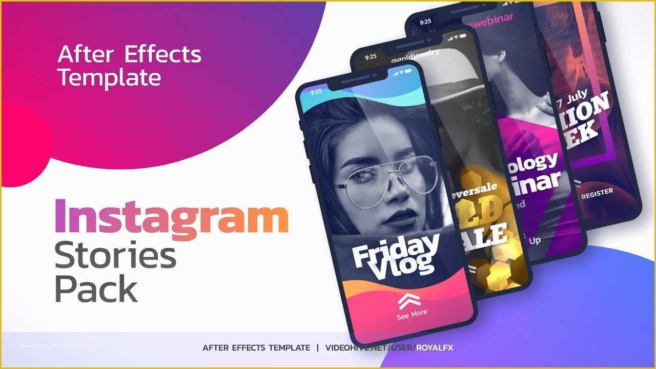 Instagram Stories after Effects Template Free Of after Effects Template Instagram Stories