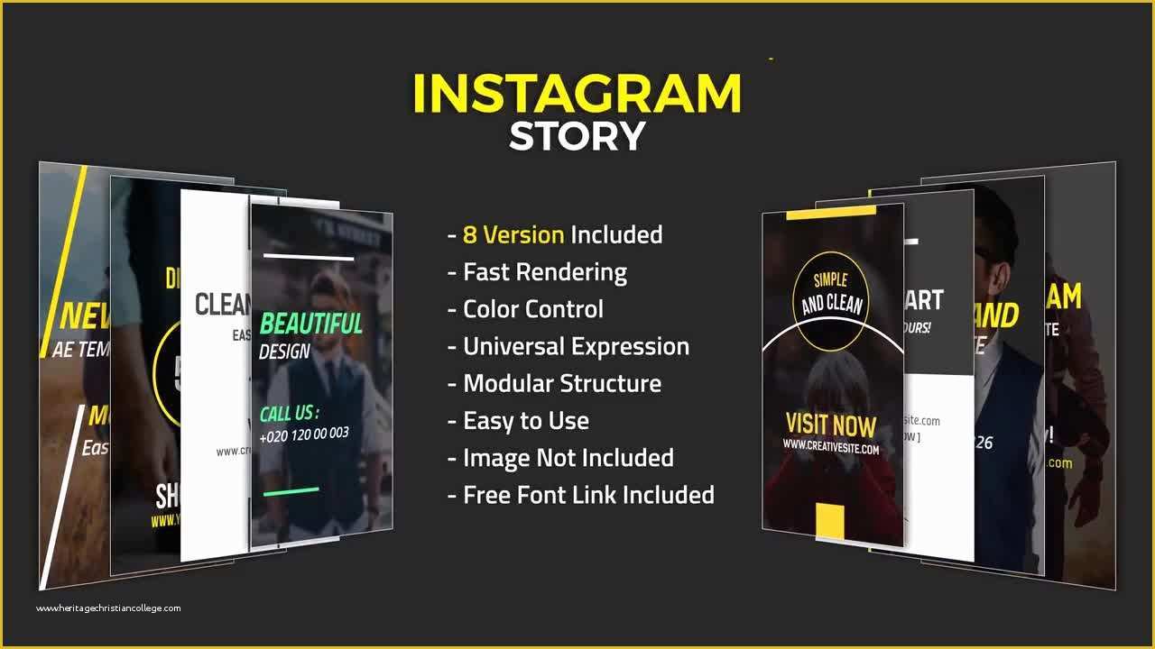 Instagram Stories after Effects Template Free Of Instagram Story after Effects Templates