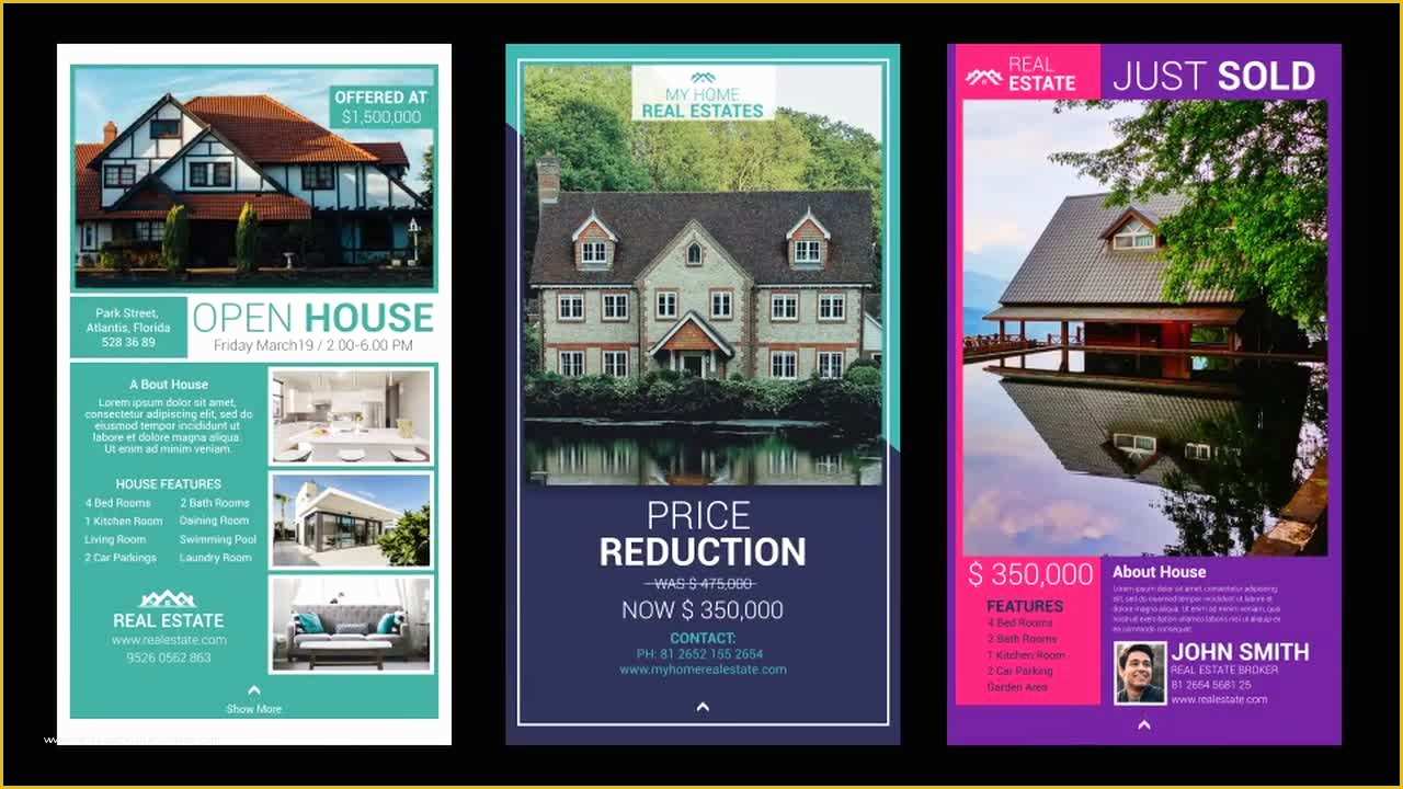 Instagram Stories after Effects Template Free Of Real Estate Instagram Stories after Effects Templates