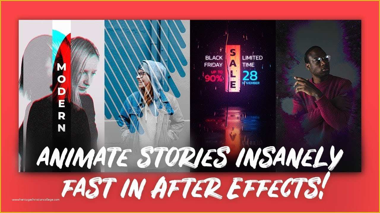 62 Instagram Stories after Effects Template Free