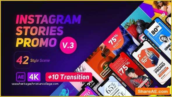 Instagram Stories after Effects Template Free Of Videohive Instagram Stories Promo Free after Effects