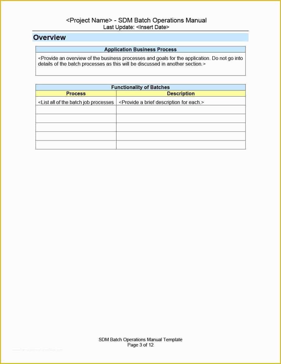 Instruction Manual Template Free Download Of 40 Free Instruction Manual Templates [operation User Manual]