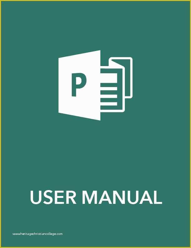 Instruction Manual Template Free Download Of 6 Free User Manual Templates Excel Pdf formats