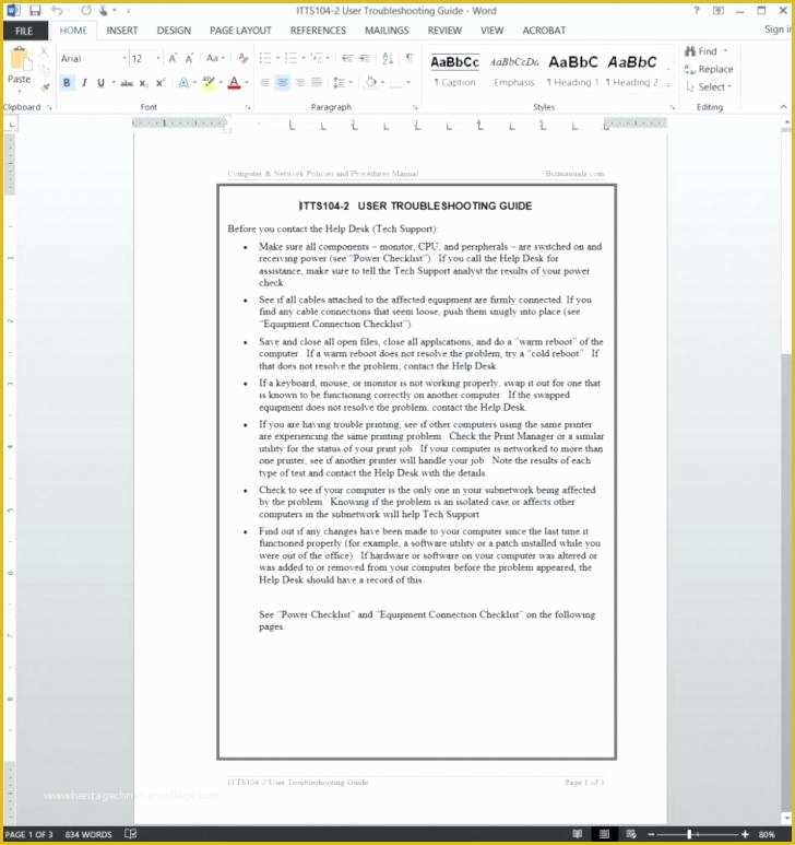 Instruction Manual Template Free Download Of software User Guide Template Excel Documentation software