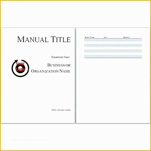 Instruction Manual Template Free Download Of User Word Training Manual Ms 2016 Instruction Template