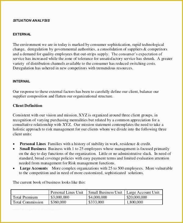 Insurance Business Plan Template Free Of 20 Business Plan Templates