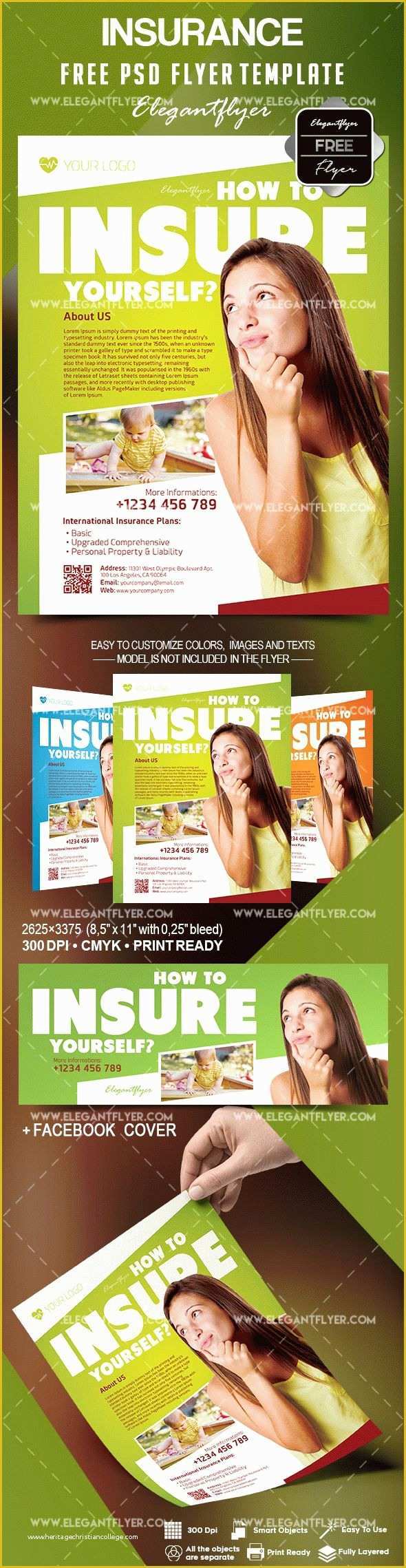 Insurance Flyer Templates Free Of Free Insurance Flyer Template – by Elegantflyer