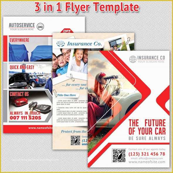 Insurance Flyer Templates Free Of Insurance Bundle Flyer Template