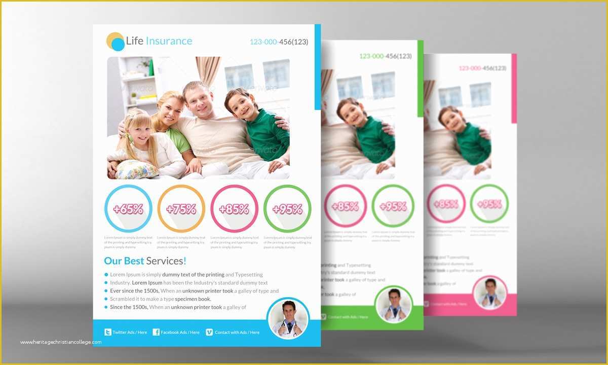 Insurance Flyer Templates Free Of Life Insurance Flyer Template Flyer Templates On