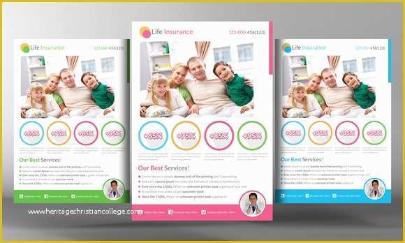 Insurance Flyer Templates Free Of Life Insurance Flyer Template Flyer Templates On