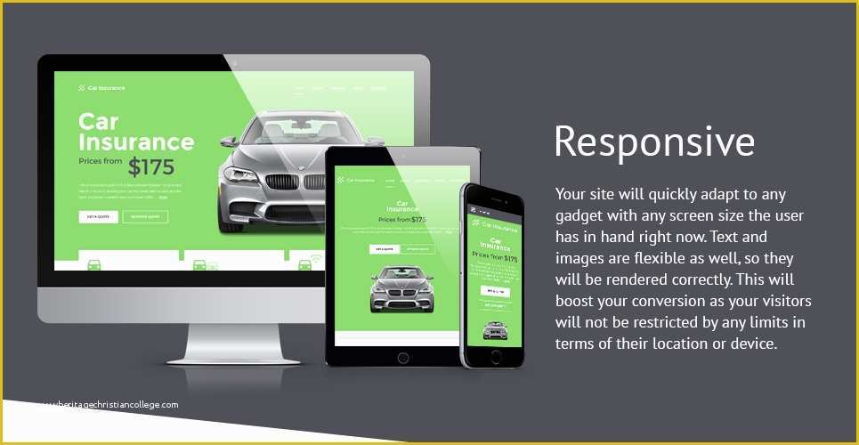 Insurance Responsive Website Template Free Download Of Car Insurance Responsive Website Template