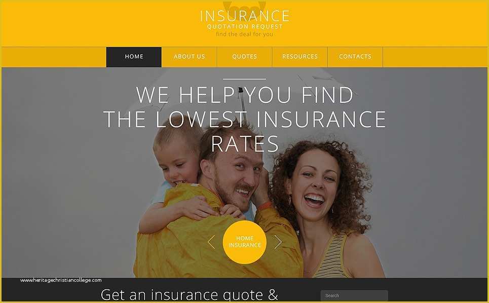 Insurance Responsive Website Template Free Download Of Insurance Responsive Website Template