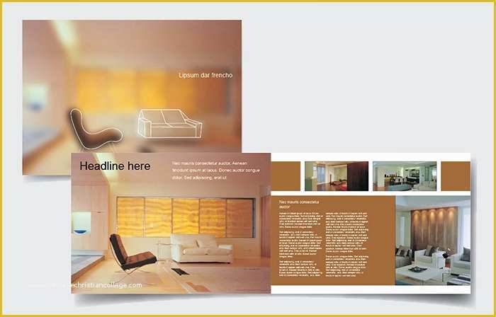 Interior Design Brochure Template Free Of 23 Interior Decoration Brochure Templates – Free Word
