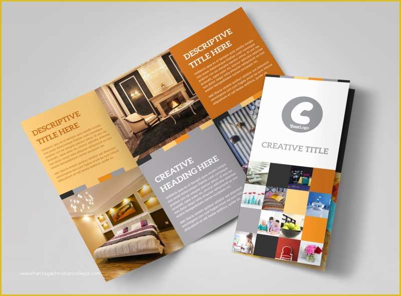 Interior Design Brochure Template Free Of Creative Interior Design Brochure Template