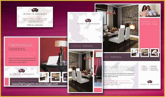 Interior Design Brochure Template Free Of Give Your Interior Design Business A Makeover with