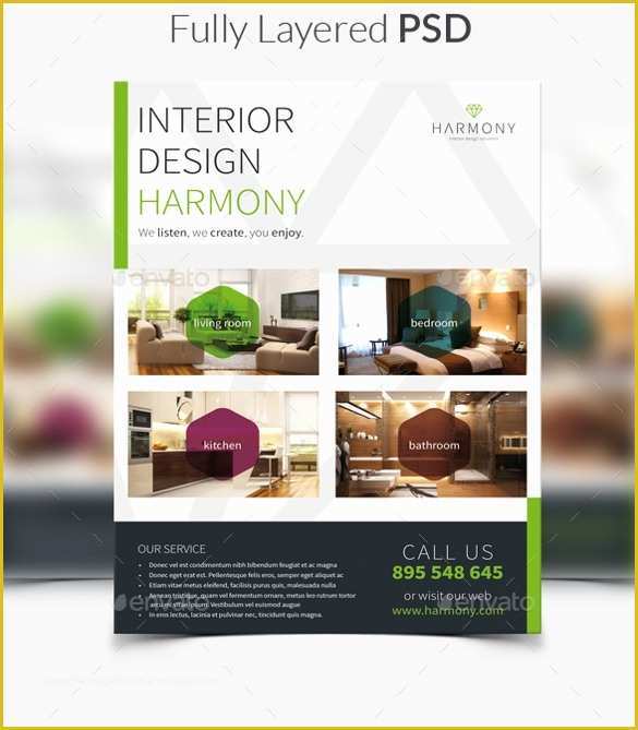 47 Interior Design Brochure Template Free