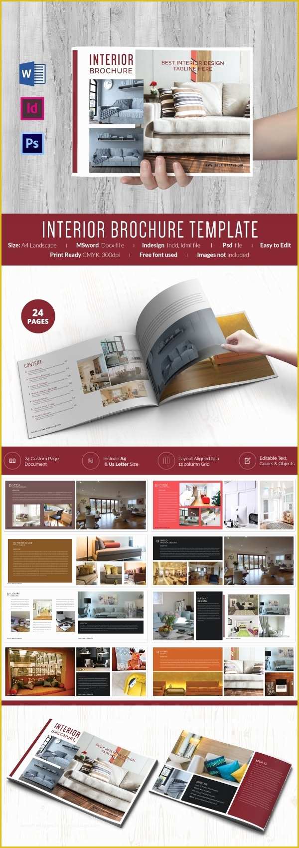 Interior Design Brochure Template Free Of Interior Design Brochure 25 Free Psd Eps Indesign