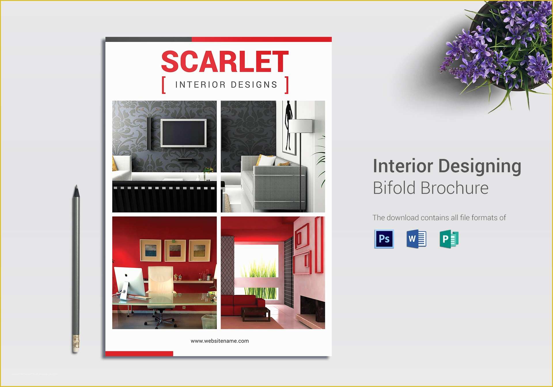 Interior Design Brochure Template Free Of Interior Designing Bi Fold Brochure Design Template In Psd