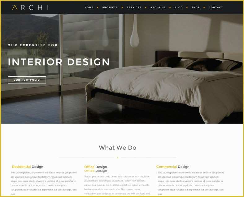 Interior Design Layout Templates Free Of 23 Interior Design Website themes & Templates