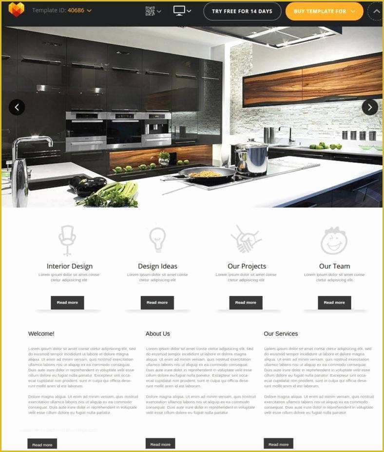 Interior Design Layout Templates Free Of 39 Interior Design Website Templates