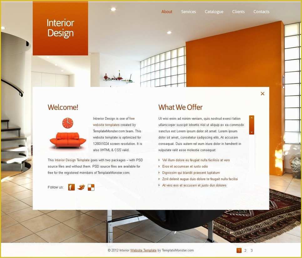 Interior Design Layout Templates Free Of Free Full Javascript Animated Template Interior Design