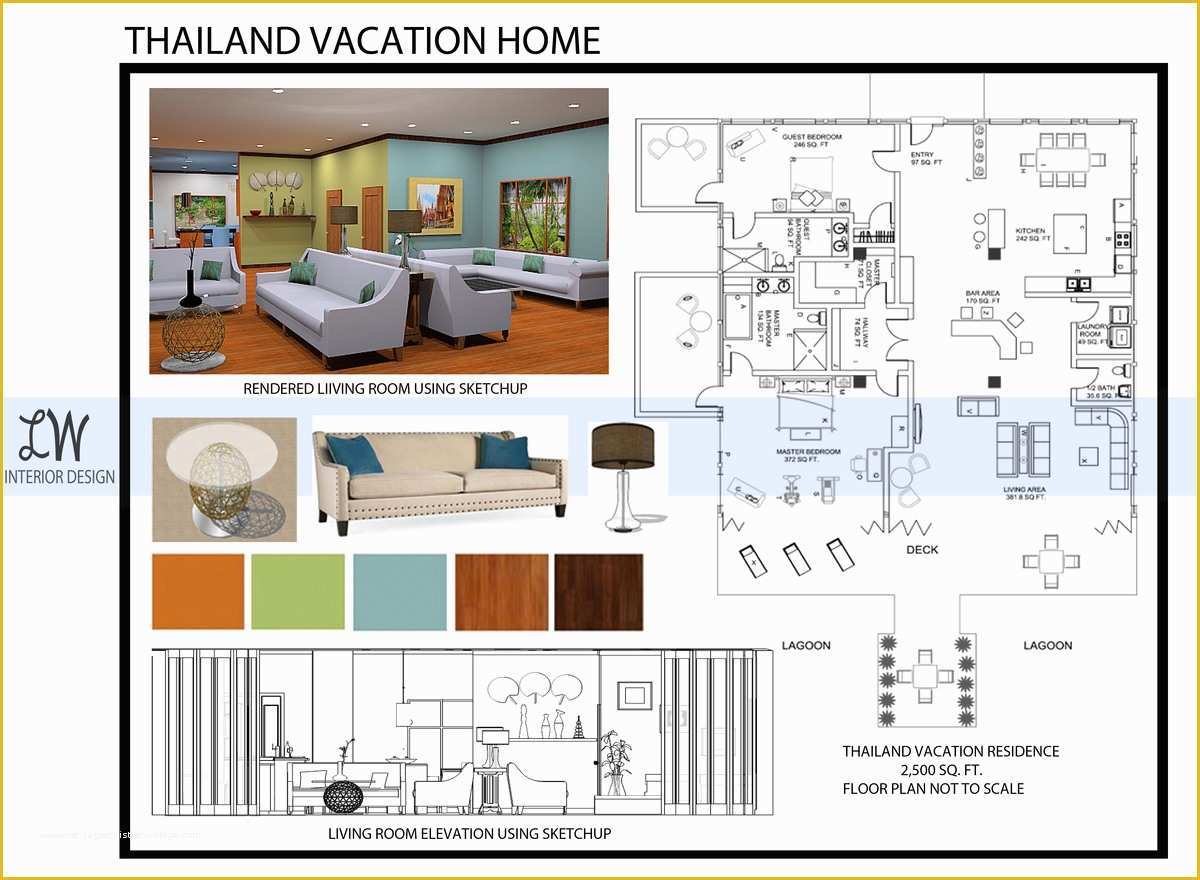 Interior Design Layout Templates Free Of Interior Design Portfolio Lauren Williams