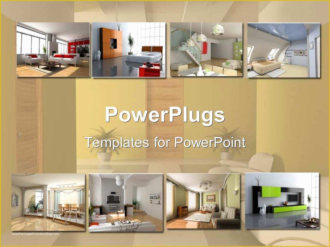 Interior Design Room Templates Free Of Powerpoint Template Interior Design Apartment Modules