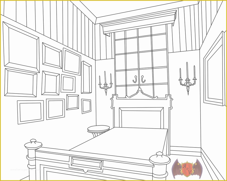 Interior Design Room Templates Free Of Victorian Dorm Room Template by 0ffin On Deviantart