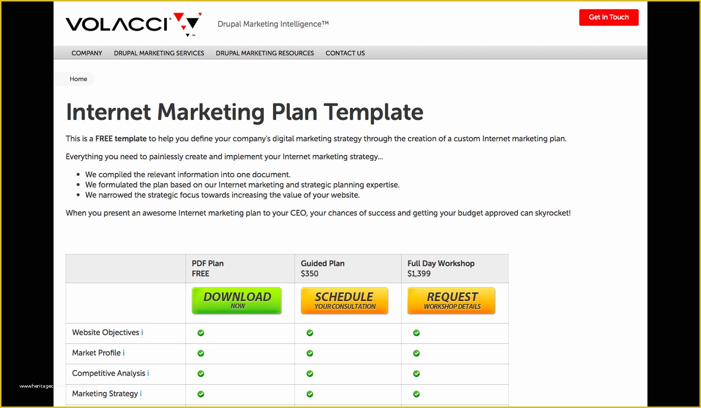 Internet Marketing Plan Template Free Of 8 Marketing Plan Templates to Blow Your Petitors Out Of