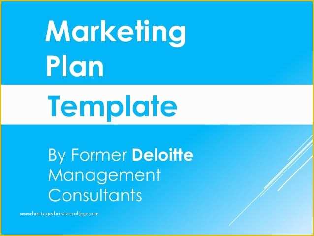 Internet Marketing Plan Template Free Of Best 25 Marketing Plan Template Ideas On Pinterest