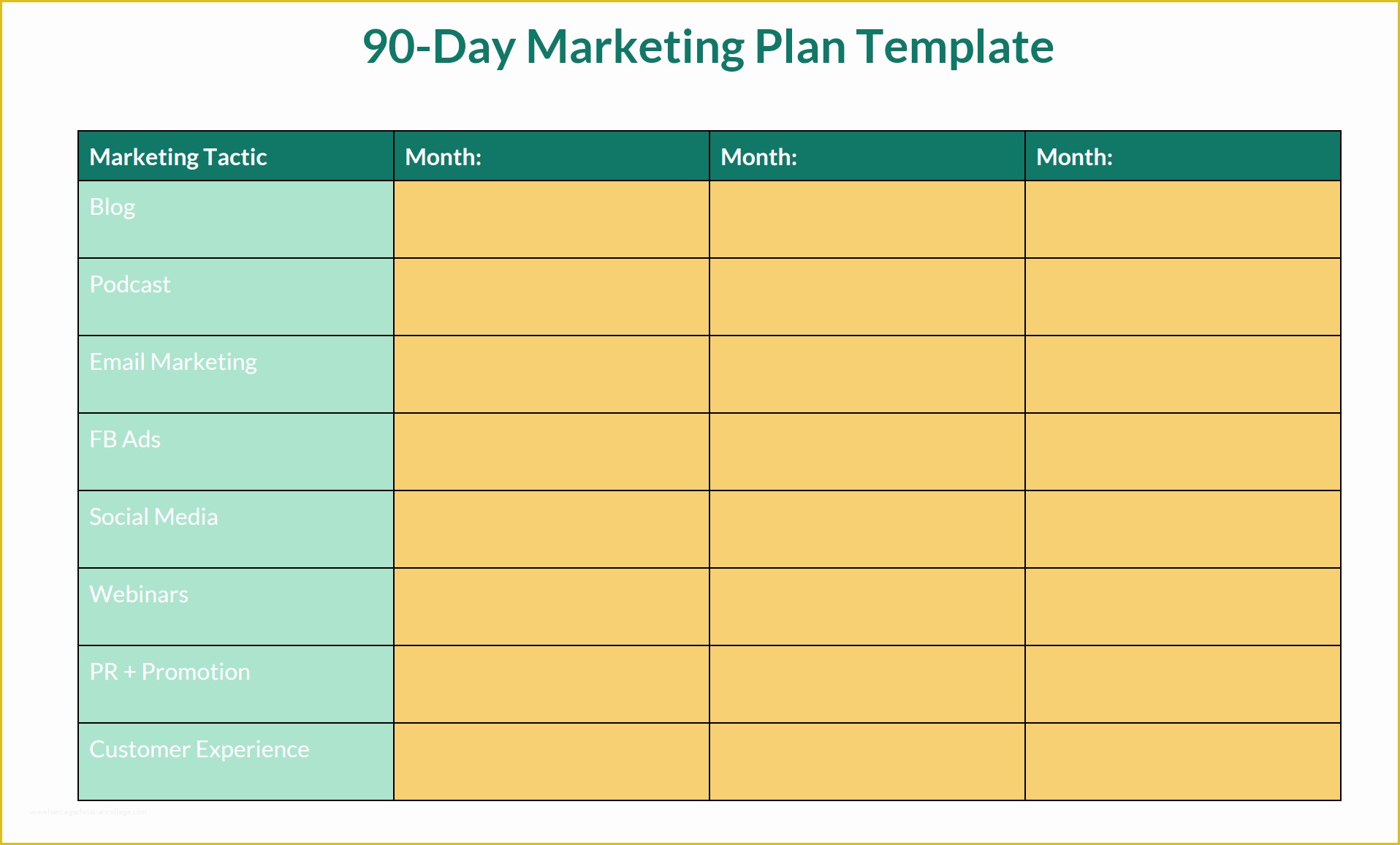 Internet Marketing Plan Template Free Of Quit Dabbling Start Doing Creating Your Line Marketing