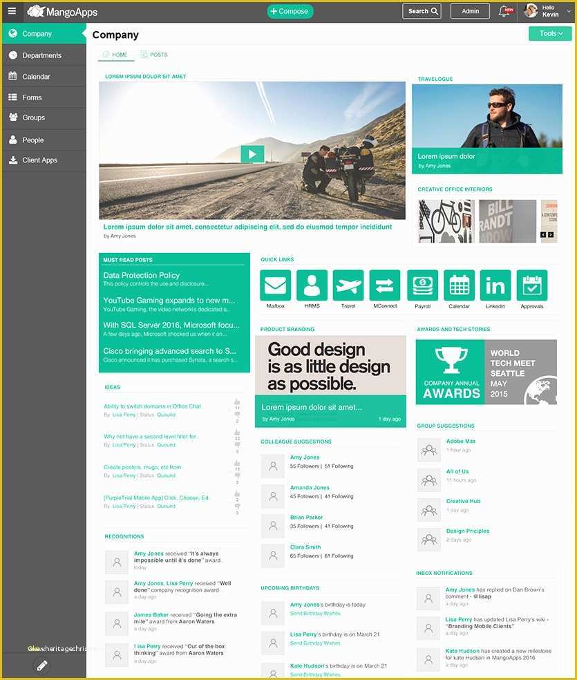 Intranet Templates Free Download Of Beautiful Point Intranet Template