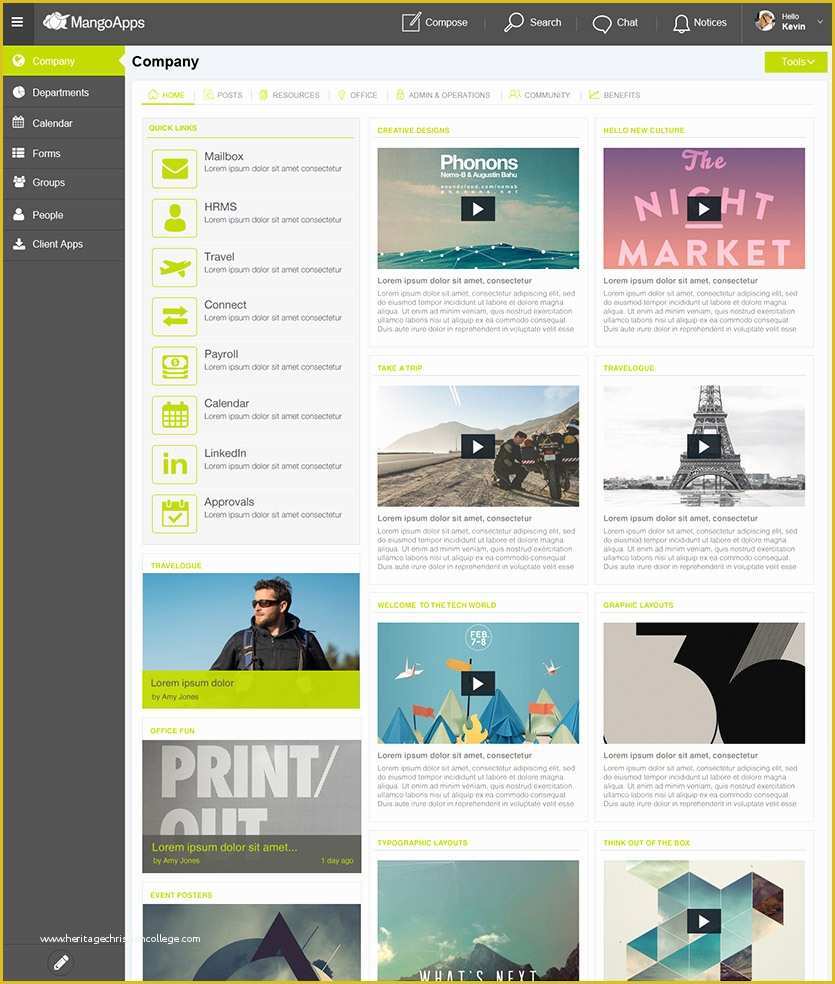Intranet Templates Free Download Of Intranet Design & Branding Service