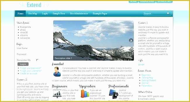 Intranet Templates Free Download Of Joomla Intranet Template Free if You are Looking for A