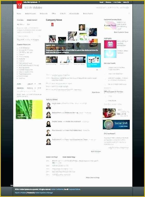 Intranet Templates Free Download Of Training Site Template