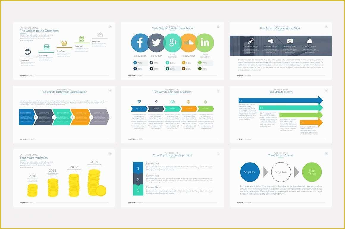 Investor Deck Template Free Of Flash Sale Trending Powerpoint Templates